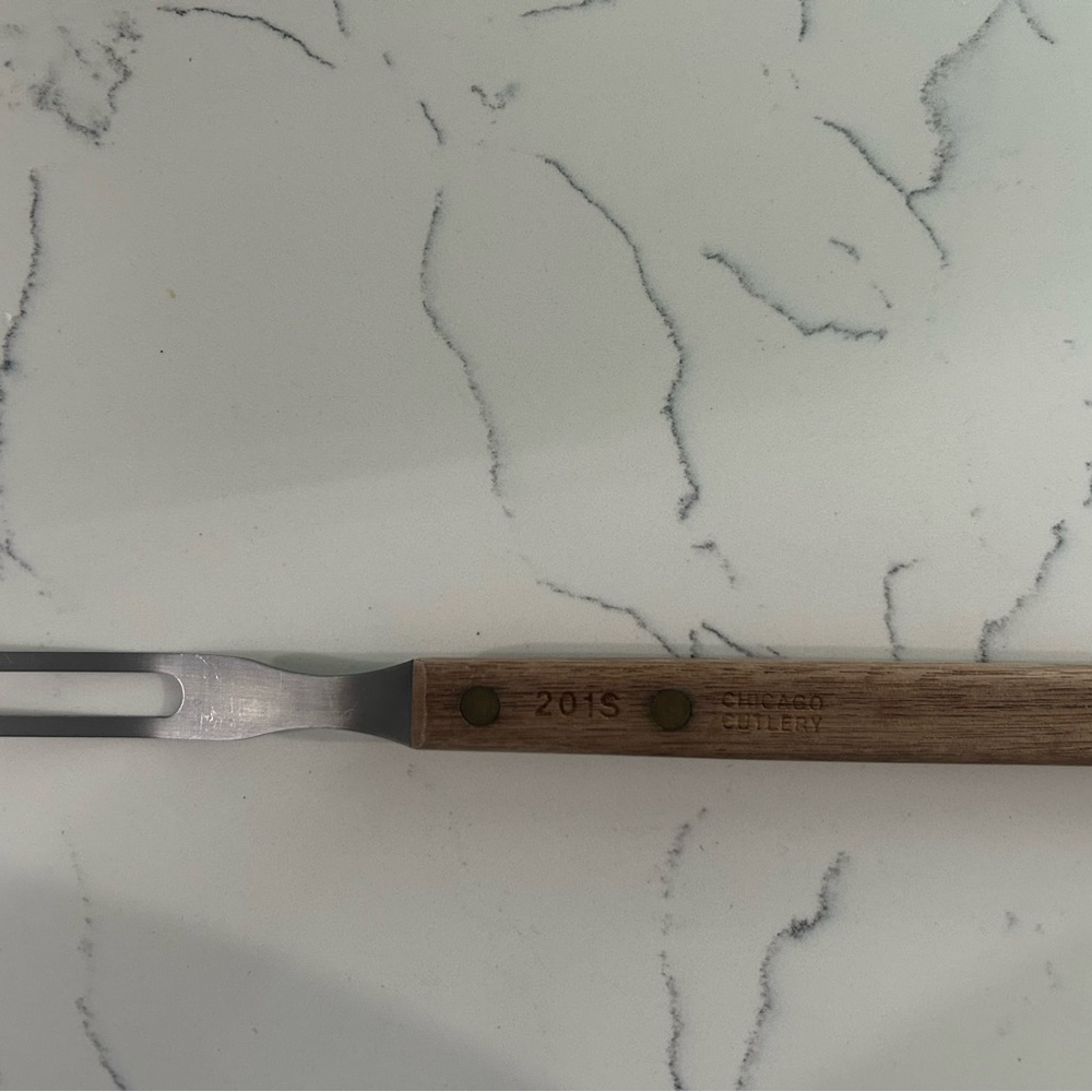 Chicago Cutlery Fork with Wooden Handle